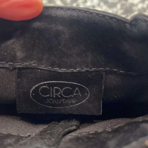 Joan & David Circa CJ Hoffman Black Suede Boots Size 10​​​ - Picture 6 of 7